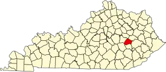 Localisation de Comté de LeeLee County