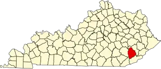 Localisation de Comté de LeslieLeslie County