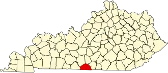 Localisation de Comté de MonroeMonroe County