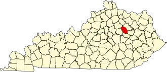 Localisation de Mount Sterling