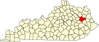 Localisation de Comté de MorganMorgan County
