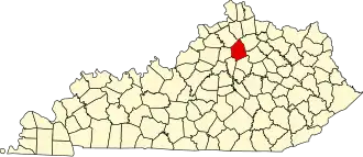 Localisation de Comté de ScottScott County