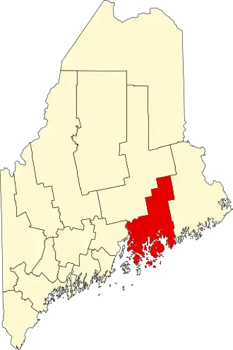 Localisation de Comté de Hancock(Hancock County)