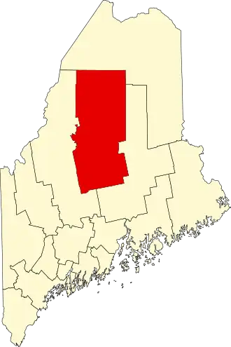 Localisation de Comté de Piscataquis(Piscataquis County)