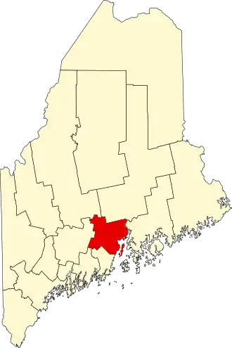 Localisation de Comté de Waldo(Waldo County)