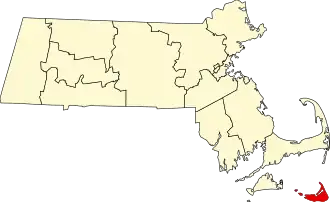 Localisation de Comté de Nantucket(Nantucket County)