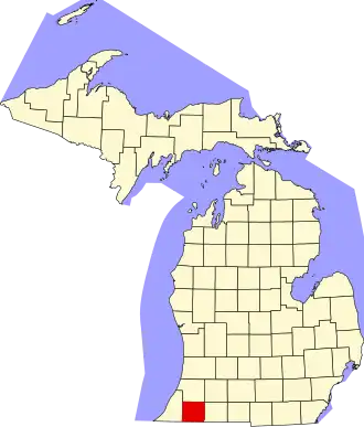 Localisation de Comté de Cass(Cass County)