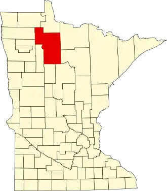 Localisation de Comté de Beltrami, Minnesota