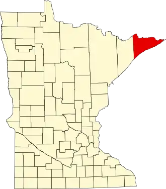 Localisation de Comté de Cook(Cook County)