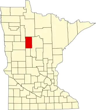 Localisation de Comté de Hubbard(Hubbard County)