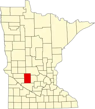 Localisation de Comté de Kandiyohi(Kandiyohi County)