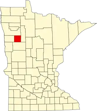 Localisation de Comté de Mahnomen(Mahnomen County)