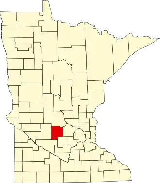 Localisation de Comté de Meeker(Meeker County)