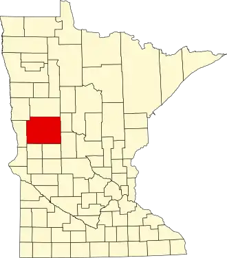 Localisation de Comté d'Otter Tail(Otter Tail County)