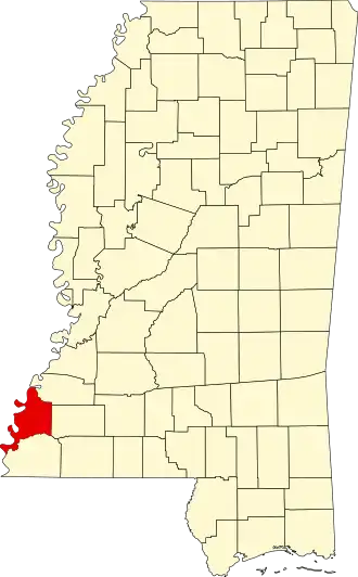 Localisation de Comté d'Adams(Adams County)