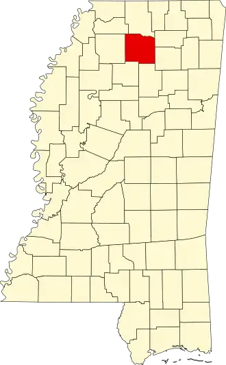 Localisation de Comté de Lafayette(Lafayette County)