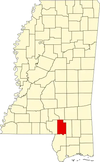 Localisation de Comté de Lamar(Lamar County)