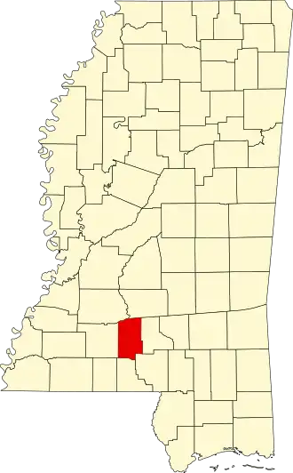 Localisation de Comté de Lawrence(Lawrence County)