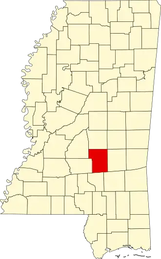 Localisation de Comté de Smith(Smith County)