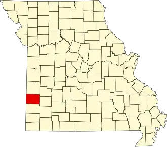 Localisation de Comté de Barton (Barton County)