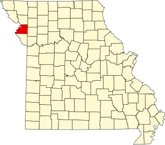 Localisation de Comté de Buchanan(Buchanan County)