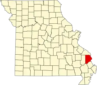 Localisation de Cape Girardeau