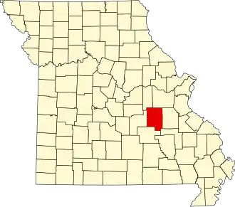 Localisation de Comté de Crawford(Crawford County)