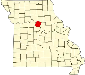 Localisation de Comté de Howard