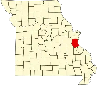 Localisation de Comté de Jefferson(Jefferson County)