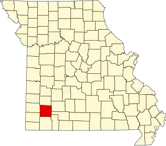 Localisation de Comté de Lawrence(Lawrence County)