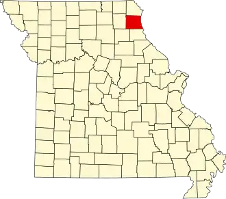 Localisation de Comté de Lewis(Lewis County)