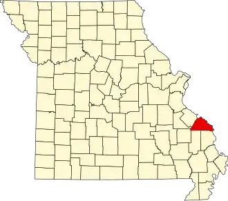 Localisation de Comté de Perry(Perry County)