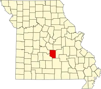 Localisation de Comté de PulaskiPulaski County