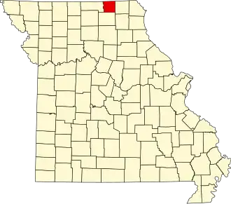 Localisation de Comté de SchuylerSchuyler County
