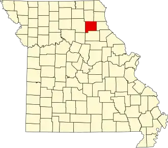 Localisation de Comté de Shelby(en) Shelby County