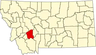 Localisation de Comté de Jefferson(Jefferson County)