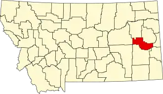 Localisation de Comté de Prairie(Prairie County)