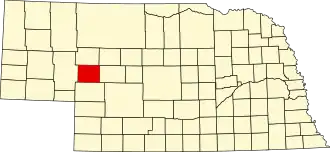 Localisation de Comté d'Arthur(Arthur County)