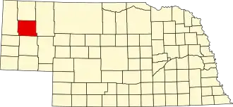 Localisation de Comté de Box Butt(Box Butte County)