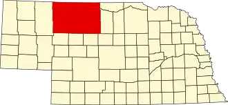Localisation de Comté de Cherry(Cherry County)