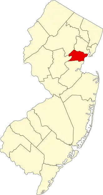 Localisation de Comté d'Union(Union County)