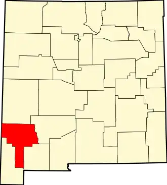 Localisation de Comté de GrantGrant County