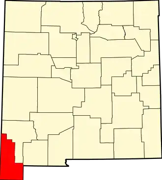 Localisation de Comté de HidalgoHidalgo County