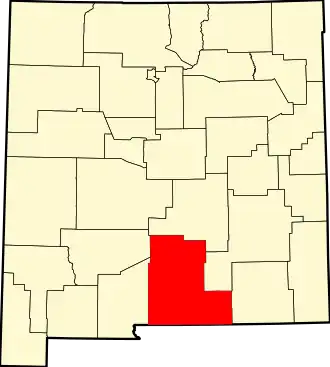 Localisation de Comté d’Otero(Otero County)