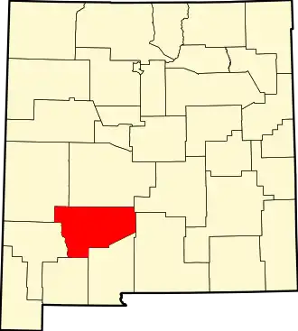 Localisation de Comté de Sierra(Sierra County)