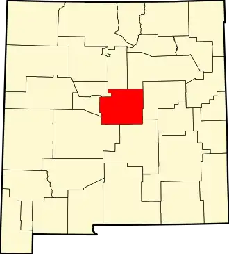 Localisation de Comté de Torrance(Torrance County)