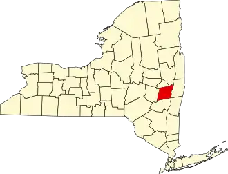 Localisation de Comté d’AlbanyAlbany County