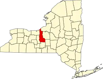Localisation de Comté de CayugaCayuga County