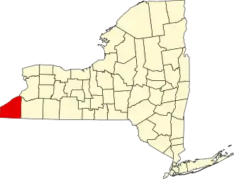 Localisation de Comté de ChautauquaChautauqua County