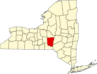 Localisation de Comté de ChenangoChenango County